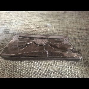 Aldo gold clutch
